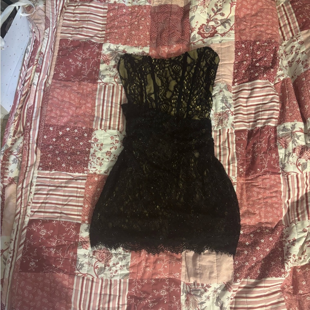 NBD Black Lace Dress